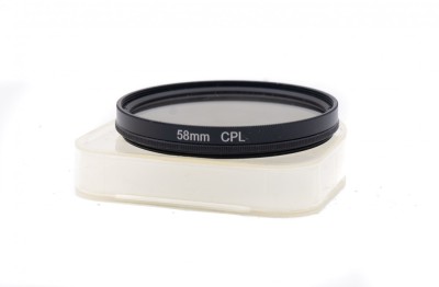 Filtru polarizare circulara 58mm foto