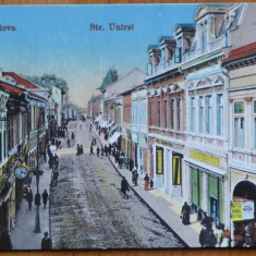 Craiova , strada Unirii , inceput de secol 20