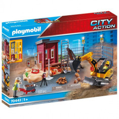 Set de Constructie Playmobil Excavator Mic - City Action foto