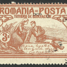 EROARE RARA 15 BANI DANTELAT D 13,1/2 ; 11,1/2 ROMANIA 1906 LP 59 MAMA RANITILOR