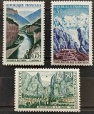 BC170, Franta 1965, 3 serii peisaje, munti