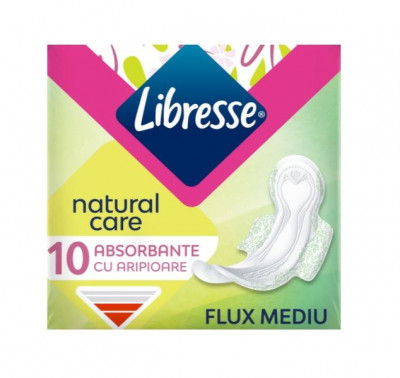 Absorbante Libresse Natural Care Normal 10 buc foto