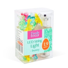 Șir de lumină LED - iepuraș - 2 m - 20 LED - 2 x AA_58923C