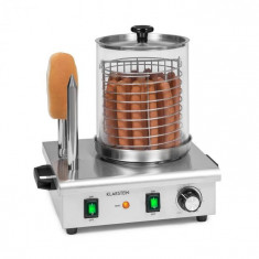 Klarstein Wurstfabrik 550, aparat pentru preparat Hot Dog, 550 W, 5 litri, 30 - 100 ?C, o?el inoxidabil foto