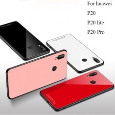 Husa Glass Duo cu spate din sticla securizata pt Huawei P20 / P20 Pro foto