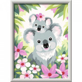 Cumpara ieftin Pictura pe numere - Koala Cu Pui, Ravensburger