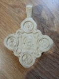 Crucifix Ortodox Lemn masiv 5x5cm