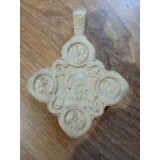 Crucifix Ortodox Lemn masiv 5x5cm