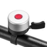 Cumpara ieftin Sonerie pentru bicicleta, 3.7 x 5.4 cm, aliaj de cupru, argintiu