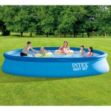 Piscina Intex Easy Set 457 x 84 cm cu Filtrare Apa, Albastru, 9792L