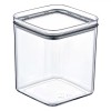 Recipient Depozitare Cereale, Model Transparent, Capacitate 1L, Plastic, 10.5x10.5x12 cm, Oem