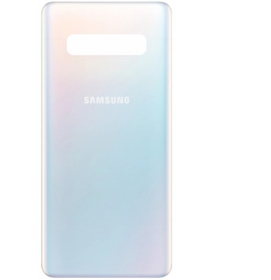 Capac Original Samsung Galaxy S10 Plus G975 Prism white cu Geam Camera (SH) foto