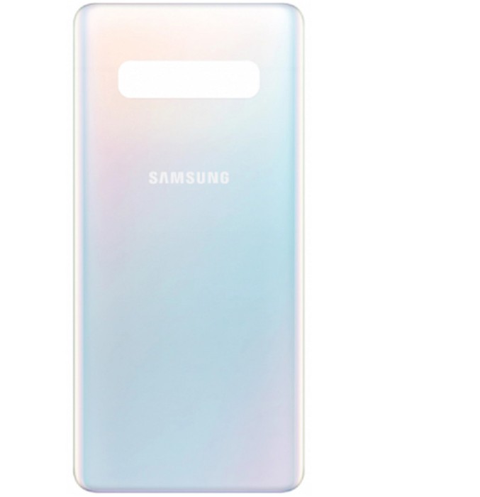 Capac Original Samsung Galaxy S10 Plus G975 Prism white cu Geam Camera (SH)