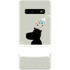 Husa silicon personalizata pentru Samsung Galaxy S10, Hippo Bath