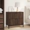 vidaXL Noptieră cu sertar Stejar brun 63.5 x 36 x 61 cm Lemn compozit 883471