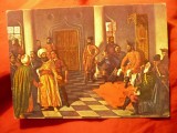Ilustrata Pictura Th.Aman - Vlad Tepes si Solii Turci 1973