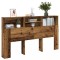 Gossi tablie pat cu dulap, lemn vechi 180x19x103,5 cm lemn prelucrat