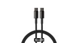 Cablu Baseus CATWJ-01 USB-C - USB-C PD QC 100W 5A 1m - negru