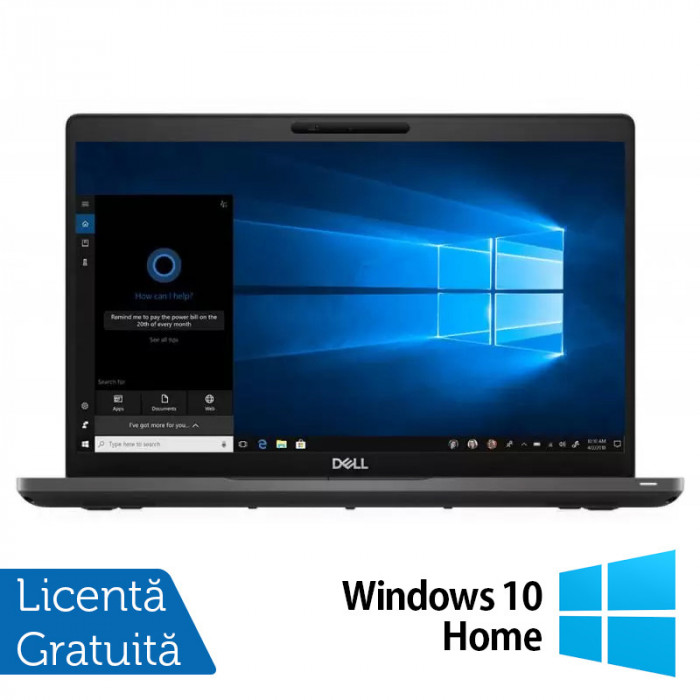 Laptop Refurbished Dell Latitude 5400, Intel Core i5-8365U 1.60 - 4.10GHz, 16GB DDR4, 512GB SSD, 14 Inch Full HD, Webcam + Windows 10 Home NewTechnolo