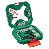 Bosch 2607010611 - Set accesorii insurubare si burghie in trepte 60 bucati
