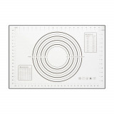 Blat din Silicon Family Pound cu Diagrama Pentru Intinderea Aluaturi 60 x 40 cm, Oem