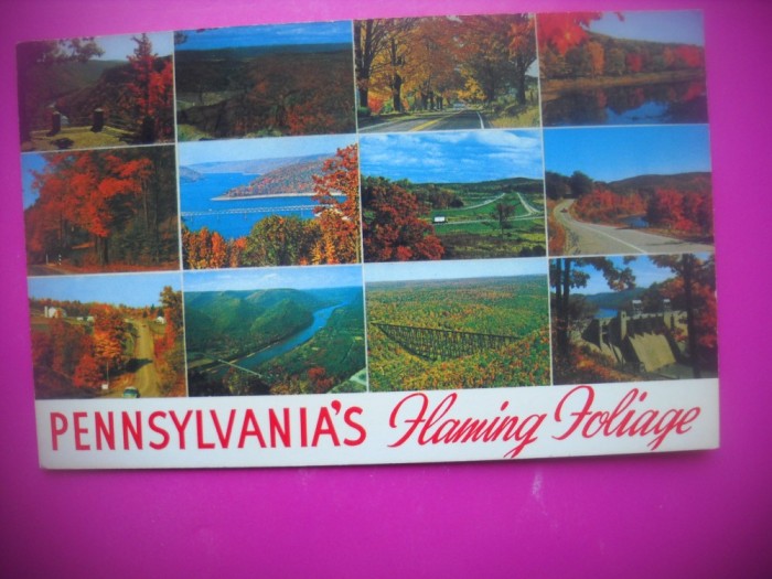 HOPCT 7847 ASPECTE DIN PENNSYLVANIA -STAMPILOGRAFIE/FRANCATURA-SUA-AMERICA DE NORD -CIRCULATA