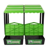 Cuibar pentru gaini Micul Fermier 2 compartimente (2C) cu tava de colectare oua