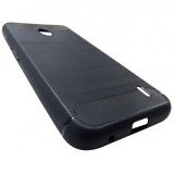 Husa Forcell Carbon silicon neagra pentru Nokia 2.2