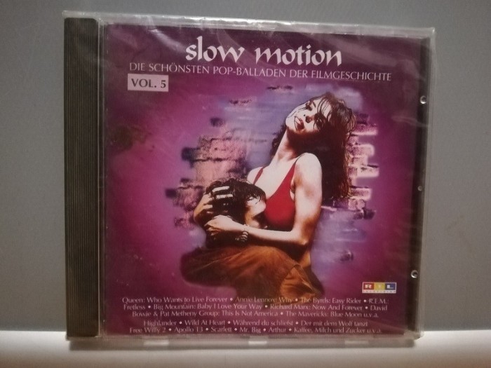 SLOW MOTION - Selectii (1995/BMG/Germany) - CD ORIGINAL/Sigilat/Nou