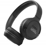 Cumpara ieftin Casti audio On-Ear JBL Tune 510, Bluetooth, Asistent vocal, Multi-point, Pure Bass, Autonomie 40 ore, Negru