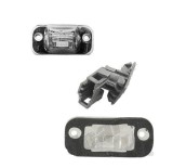 Lampa numar Volkswagen Polo (6kv) Classic, 11.1995-06.2001; Golf 3 (1h) (Hatchback +Cabrio), 08.1991-04.1999, spate, Stanga = Dreapta, cu suport becu, Depo