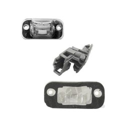 Lampa numar Volkswagen Polo (6kv) Classic, 11.1995-06.2001; Golf 3 (1h) (Hatchback +Cabrio), 08.1991-04.1999, spate, Stanga = Dreapta, cu suport becu