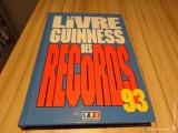 LE LIVRE GUINNESS DES RECORDS 1993