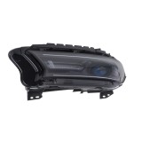 Far Dodge Charger, 2016-2017, montare fata, stanga, cu indicator led; cu lumini de zi tip LED; Tip=USA; HB3+LED; manual; cu bec; Omologare: SAE; halo