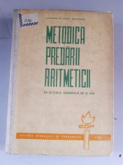 Metodica predarii aritmeticii - Oprescu Nicolae , Rusu Eugen , Ganea Alexandrina foto