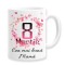 Cana alba personalizata &quot;Cea mai buna mama&quot;, INOVATIX&reg;. 330ml