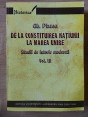 De la constituirea natiunii la marea unire vol 3- Gh. Platon
