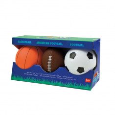 Set 3 mingi - Basket Ball, American Football, Football | Legami