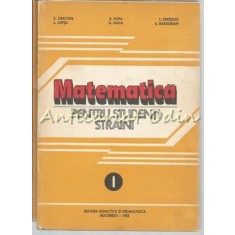Matematica Pentru Studenti Straini I, II - D. Smaranda