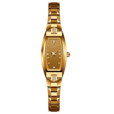 Ceas dama Olevs Elegant Quartz Japonez Analog Vintage Casual Fashion Otel Roze