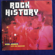 Ken James and His Rockers - Rock History _ vinyl,LP_Primaphon, Germania_VG+/VG+