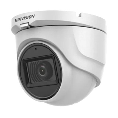 Camera 5MP, lentila 2.8mm, IR 30m, AUDIO integrat - HIKVISION DS-2CE76H0T-ITMFS-2.8mm foto