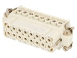 Conector HDC Inserturi Contact Mamă 16A 16PE