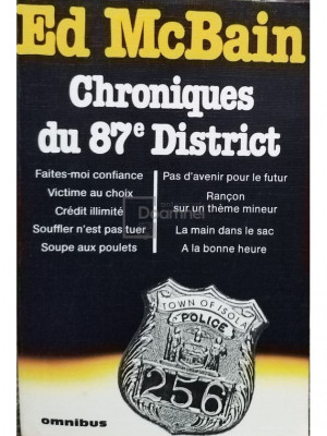 Ed McBain - Chroniques du 87e District (editia 1988) foto