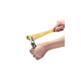 Prastie Vanatoare Profesionala, Metal, Piele Vaca, Elastic Rezistent, 14.5cm