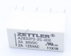 3VDC 3A-230VAC RELEU, 2 CIRCUITE AZ832P2-2C-3DE ZETTLER