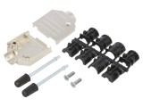 Carcasă D-Sub 9pin și HD 15pin - FISCHER ELEKTRONIK
