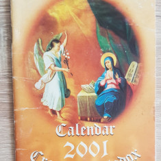 Calendar creștin-ortodox 2001