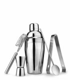 Set pentru Cocktail cu 5 accesorii, otel inoxidabil, Shaker 550 ml, Jovy