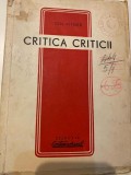Ion Vitner - Critica criticii (1949)